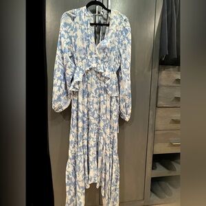 YAS maxi hi lo dress size XS